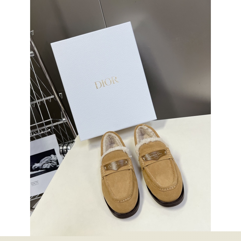 ch**an D*or leather shoes